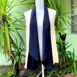 Haute Hippie Black and Tan Vest